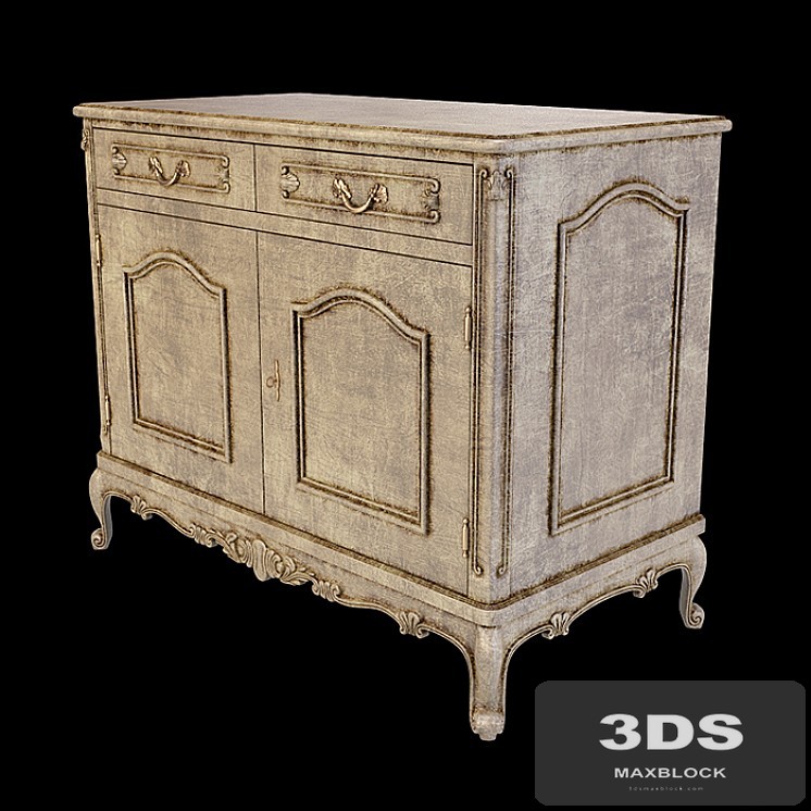 chest of drawers (2-door) Angelo Cappellini Picasso (Art.7001 / 2)