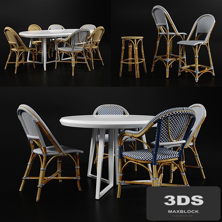 Bar, counter, dinning chair and tables