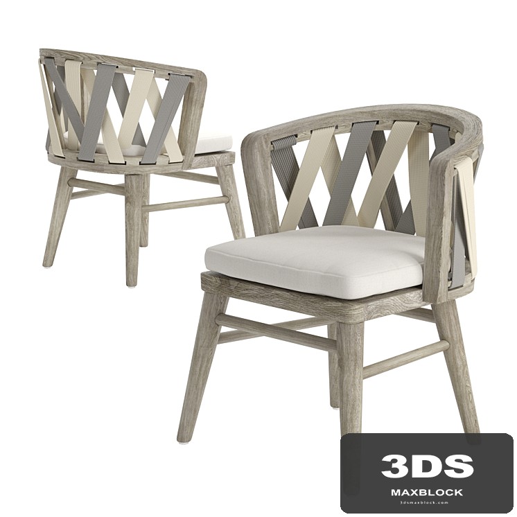 Palecek Boca Outdoor Side Chair