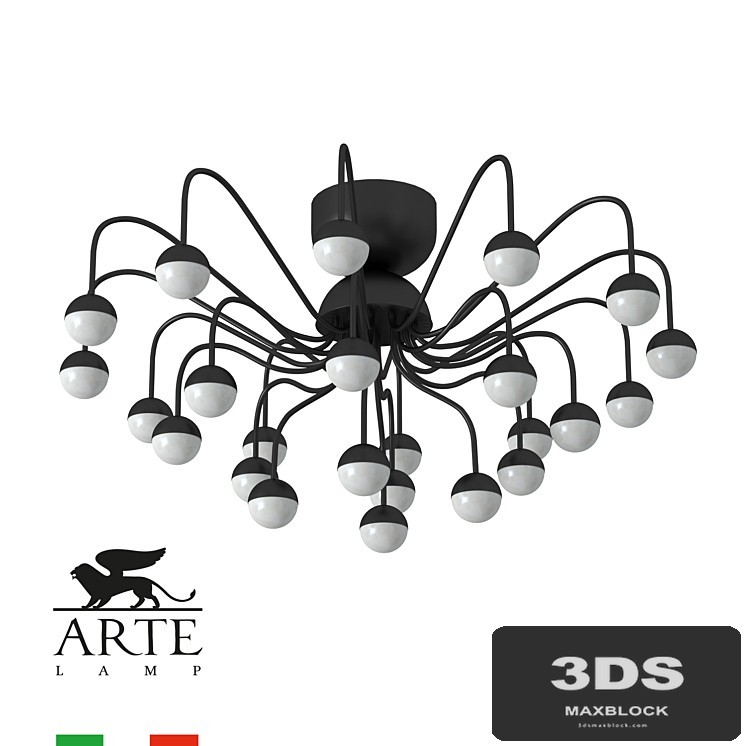 ARTE Lamp DEXTER A3619PL-24BK OM