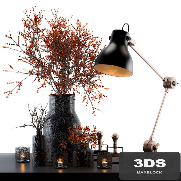 Decorative Set Berry and Branches