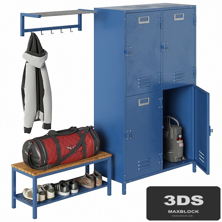 Gym locker room
