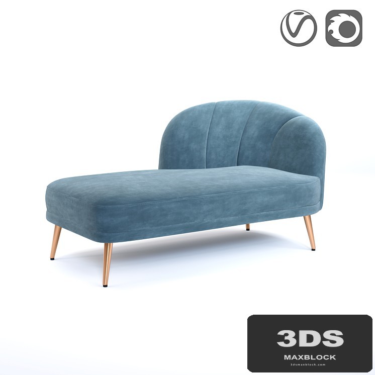 Velor daybed, LEONE