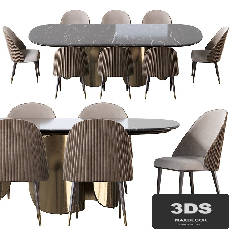 Oscar Opera Contemporary Table and Chair Diva Sb