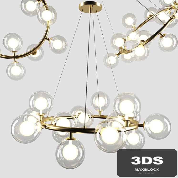 Chandelier linda lampatron 15 lamp