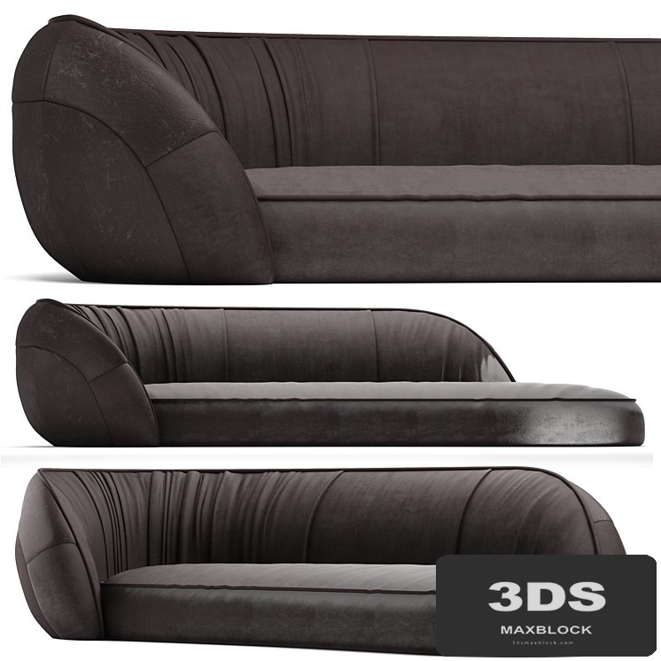 sofa Leon (Baxter) by Draga & Aurel