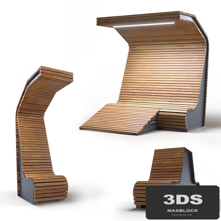 Smart bench ZENIO