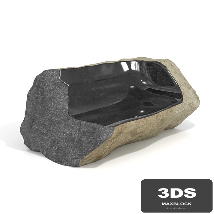Choi Byung Hoon afterimage of beginning basalt sofa bench seating stone