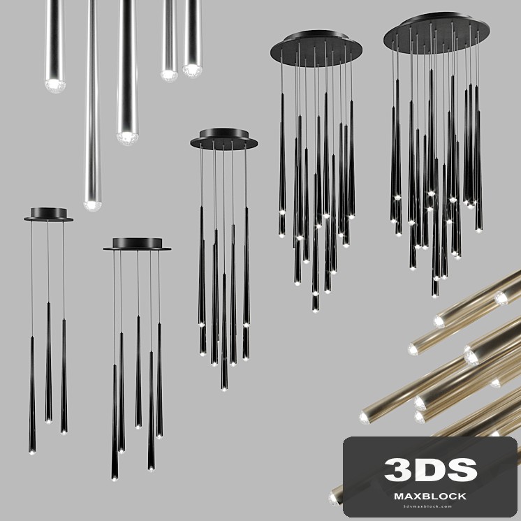Cascade Modern Forms Disc 3/5/9/15/21 lights