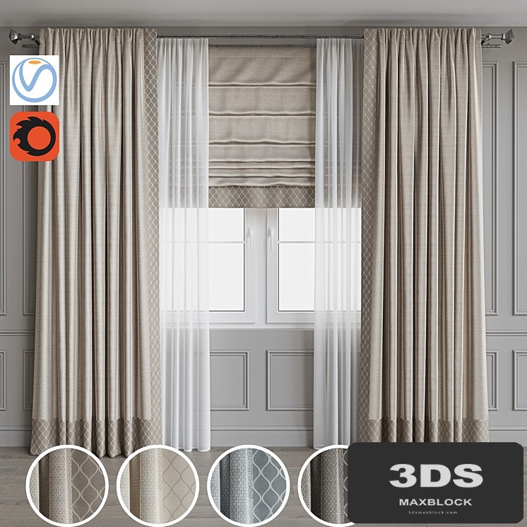 Set of curtains 62