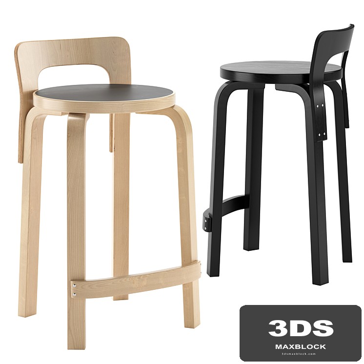 K65 Bar Stool by Artek