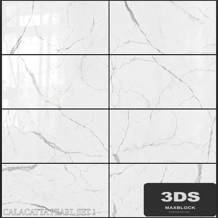 Decovita Calacatta Pearl 600x1200 Set 1