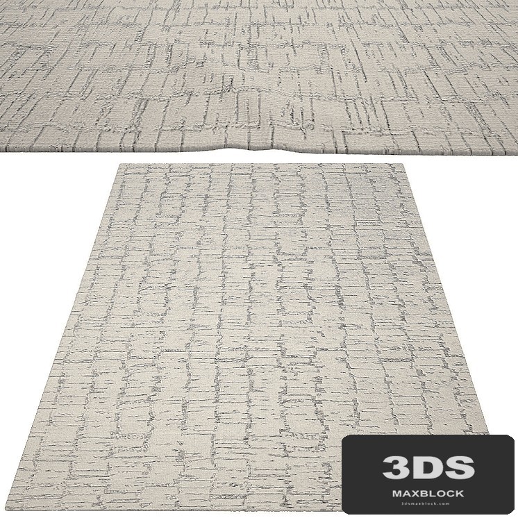 Oscillo Hand-Knotted Rug from Rh