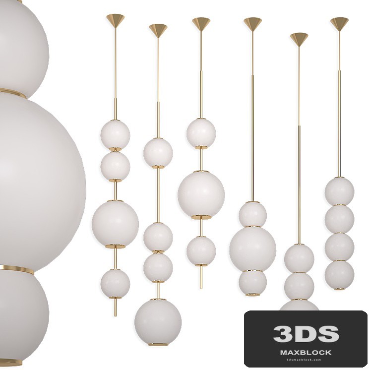 Chandelier beads lampatron