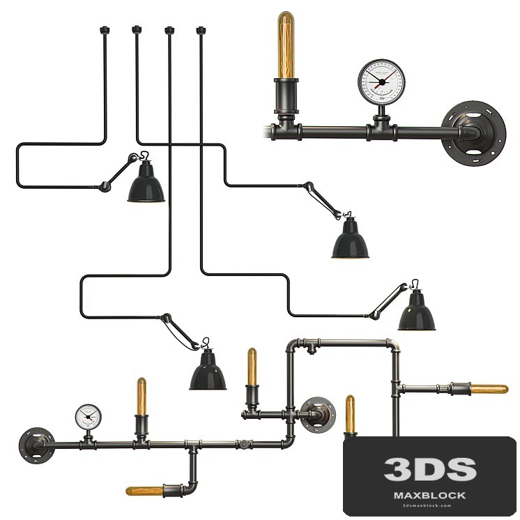 WALL LIGHTING SET 3