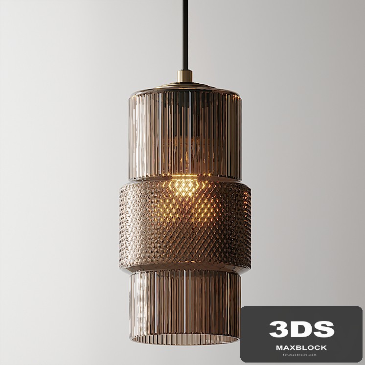 Mimo Cylinder Pendant by Oggetti