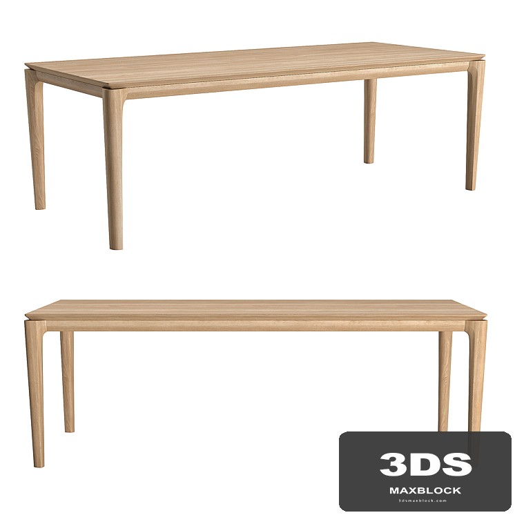 Ethnicraft Oak Bok Dining Table