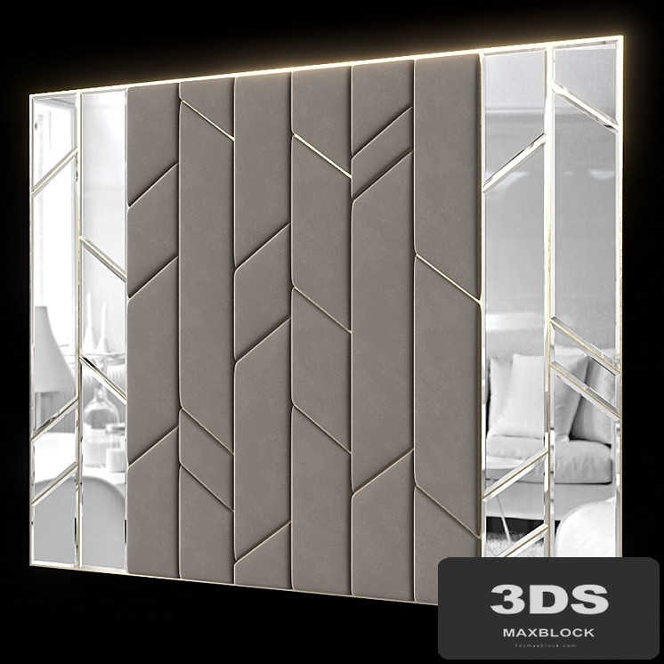 Headboard set 024. (4 pieces)