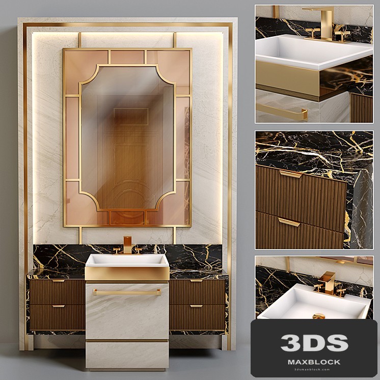 Bathroom Furniture Set 1