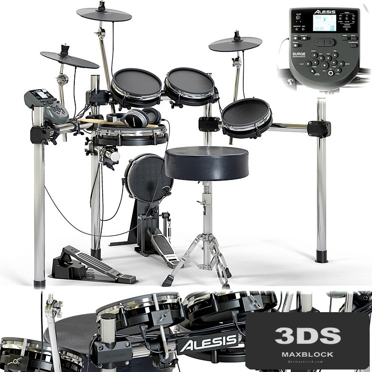 Drum set ALESIS surge mesh kit. Musical instrument