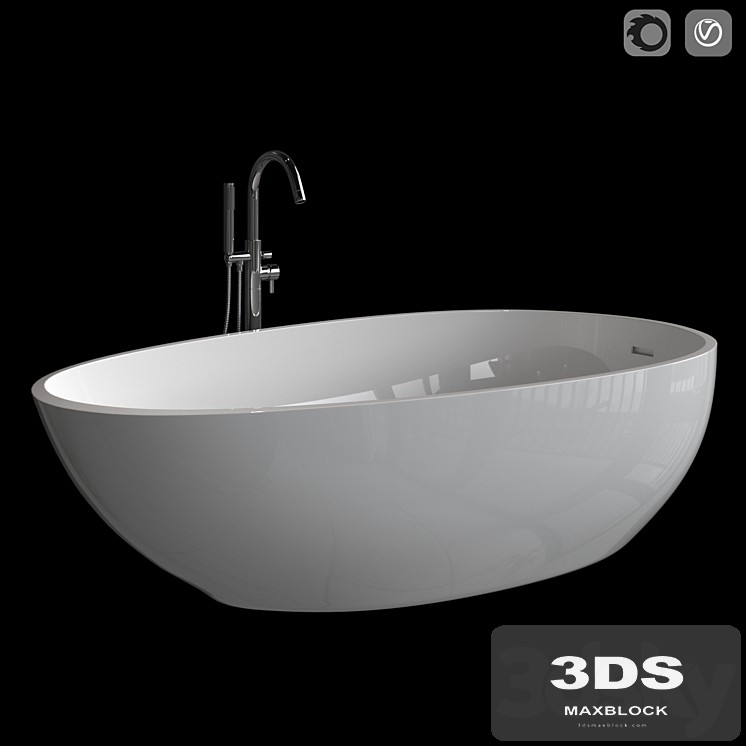 Agape Spoon Xl Free Standing Bath