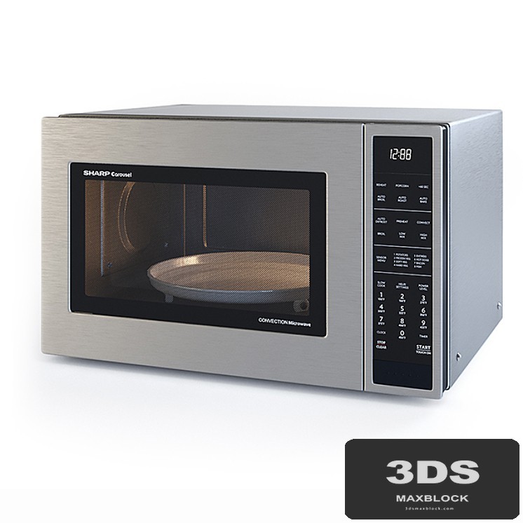 Microwave Oven - SMC1585BS - by SHARP