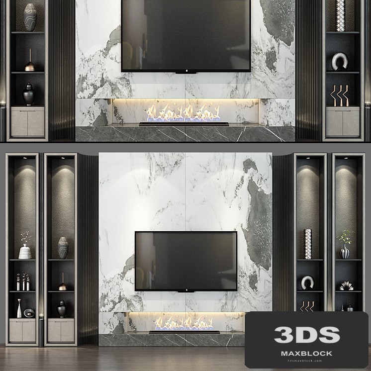 TV shelf 0233