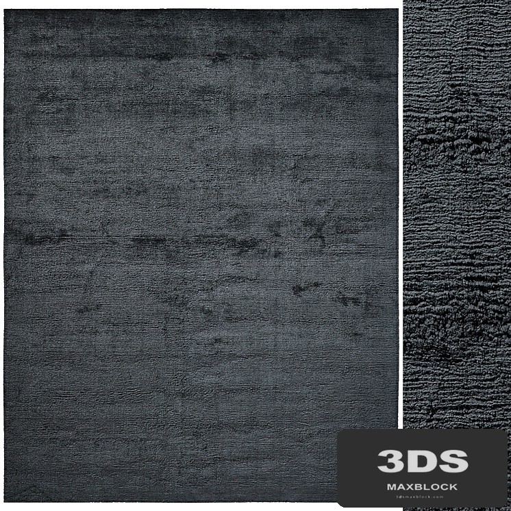 Vitré Handwoven Silk Shag Rug