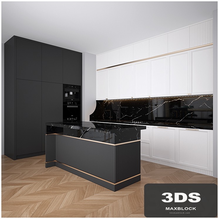 Modern Kitchen 06 - View 1