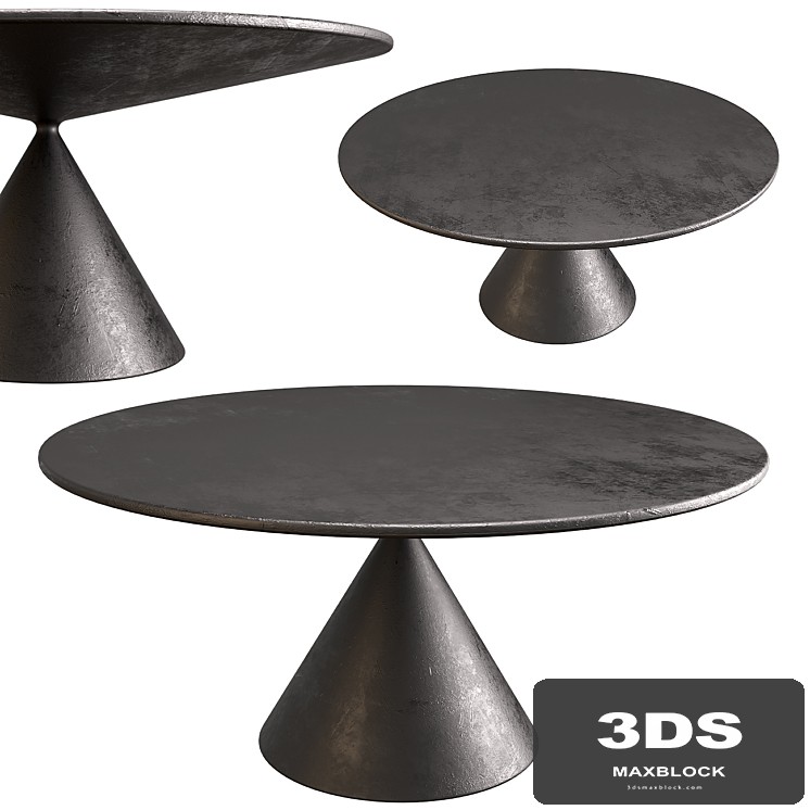 Clay table by Desalto - View 1
