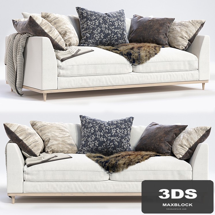 Scandinavi, White Sofa