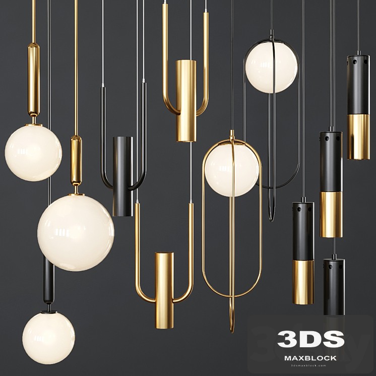Pendant lights set 053