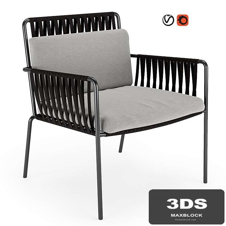 Net Club Armchair by Kettal