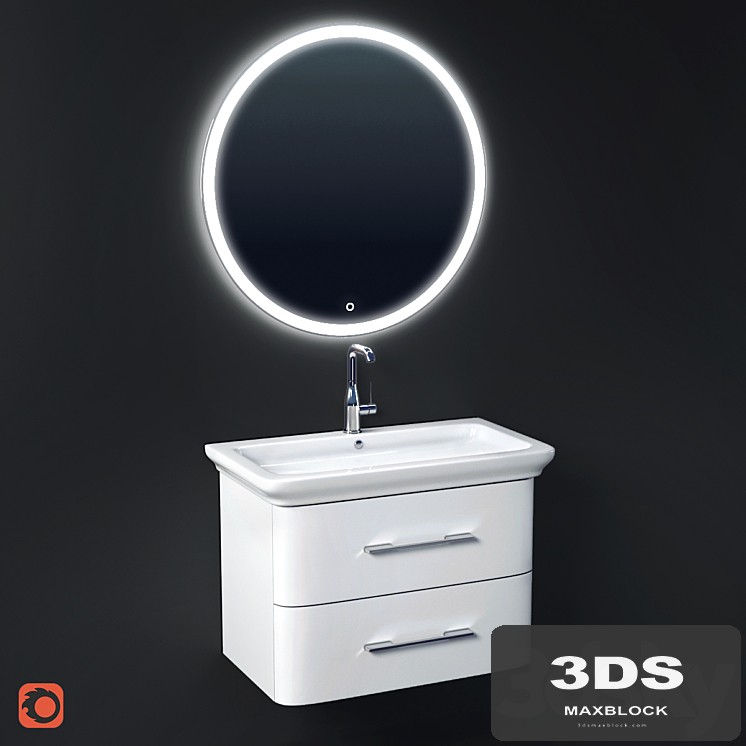 Bathroom furniture set BelBagno