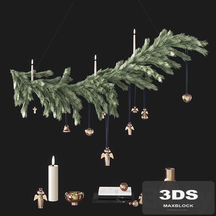 Christmas decorative set