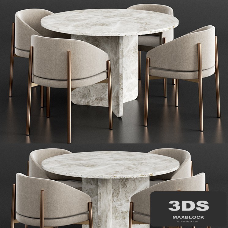Coco Republic & PORRO Dinning Set