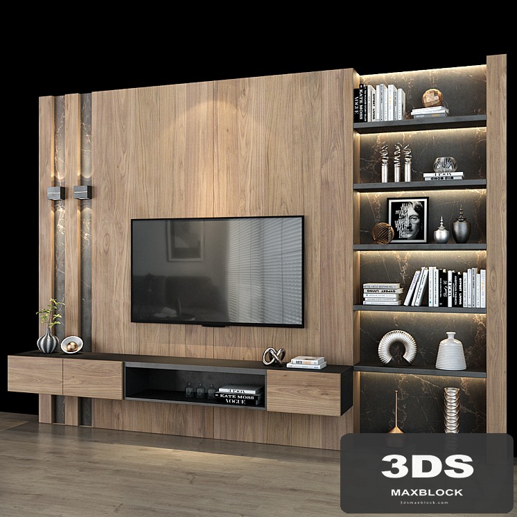 TV shelf 0259