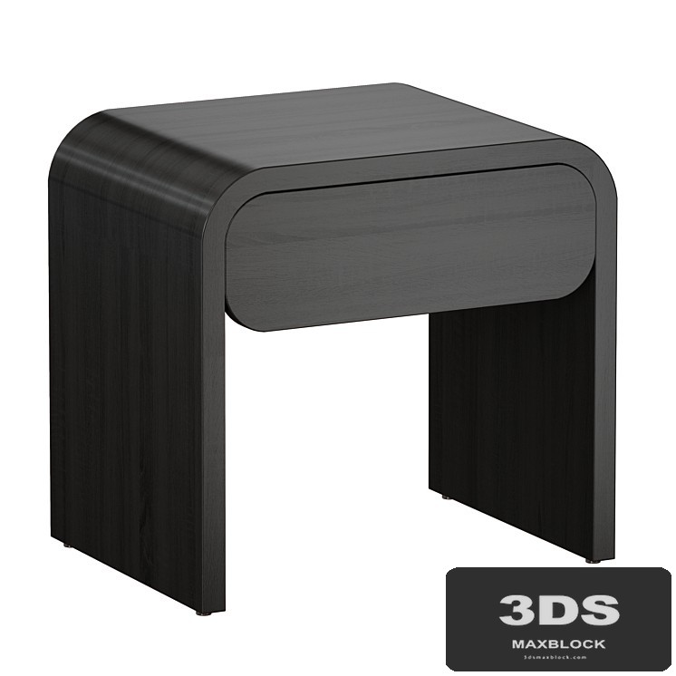 Cortez Charcoal Floating Nightstand (Crate and Barrel)