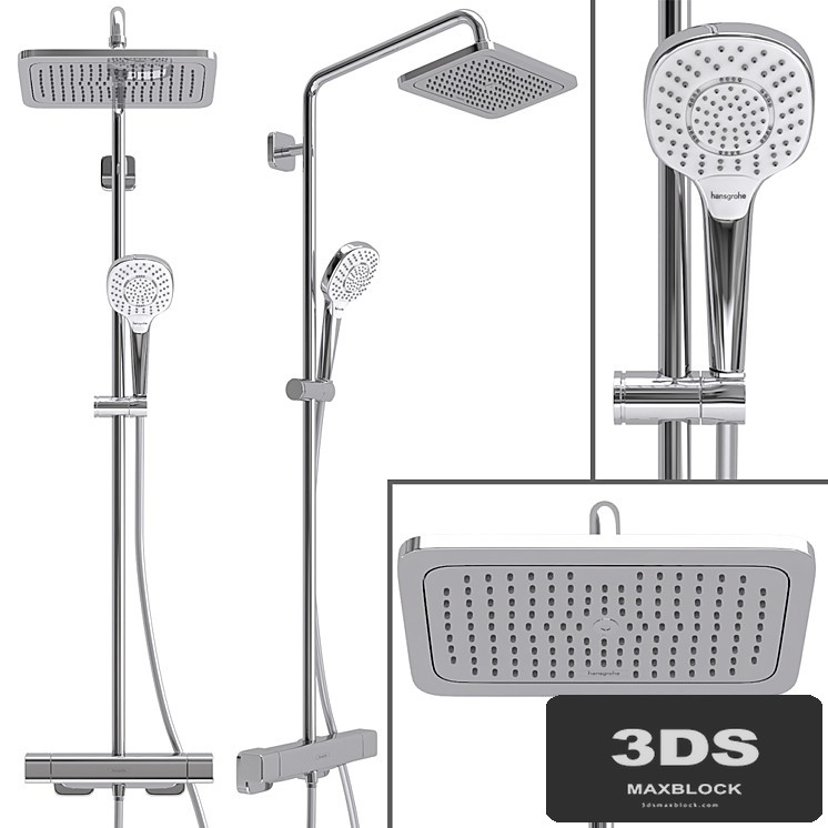 Shower System Hansgrohe Croma E Showerpipe 280