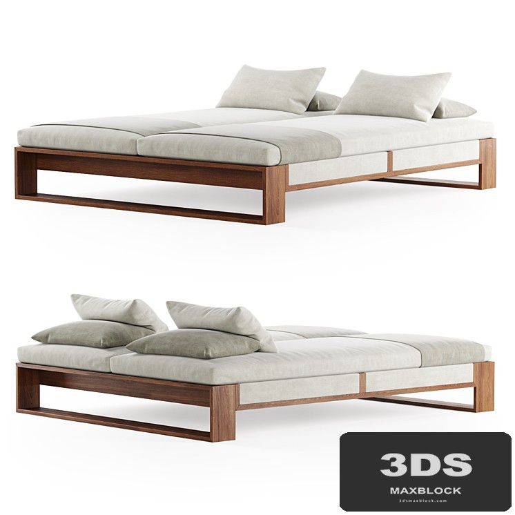 Bellagio chaise lounge double / EXTETA furniture