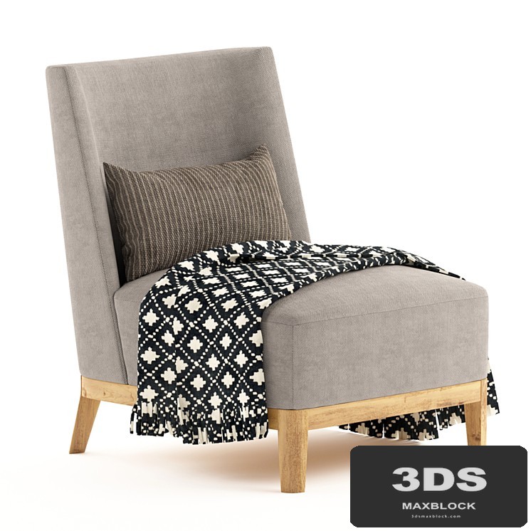 Mandarin Lougne Chair - Christian Liaigre