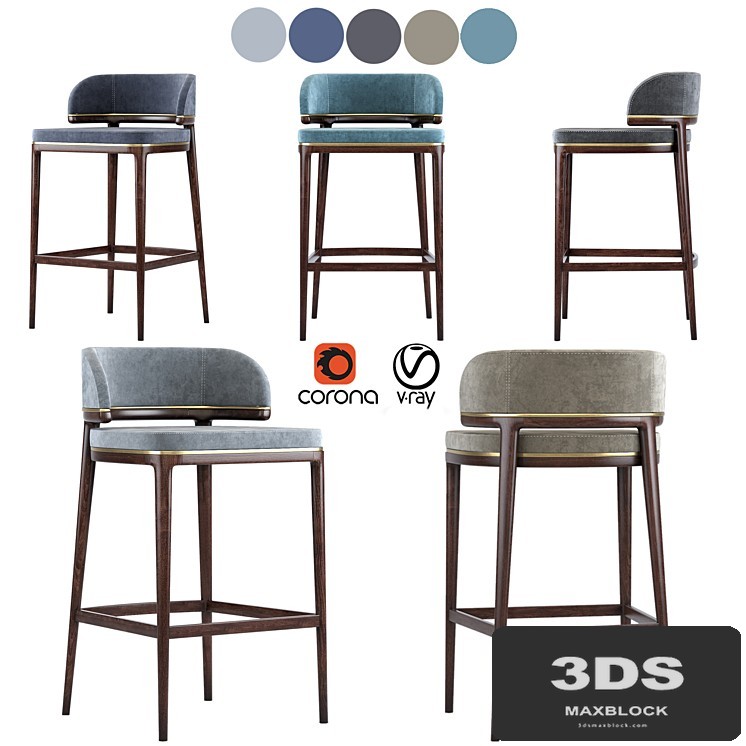 Aster grange bar stool