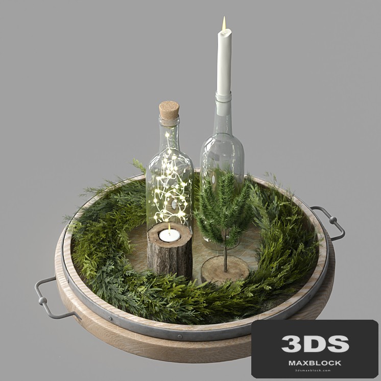 Christmas Decoration 02-Christmas Centerpiece