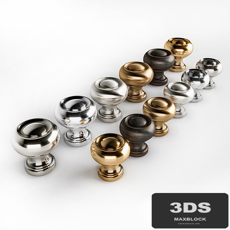 Furniture handles R31 from Knob House
