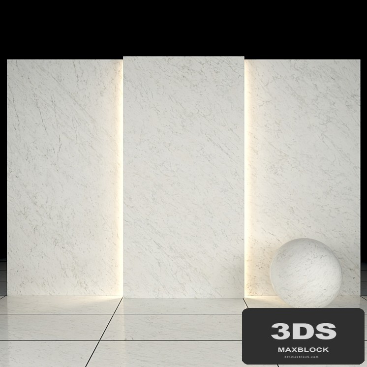 Carrara White Marble 02