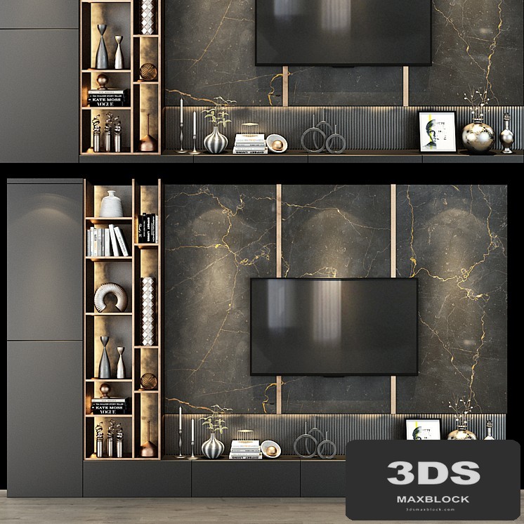 TV shelf 0282