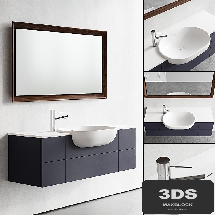 Falper Viaveneto Soft Vanity Unit Set 1