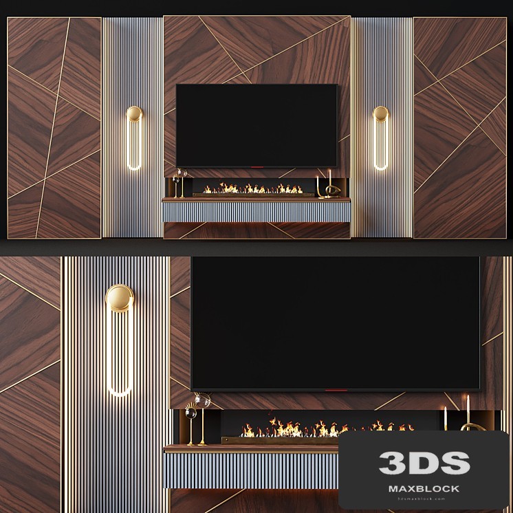 TV wall modern 61