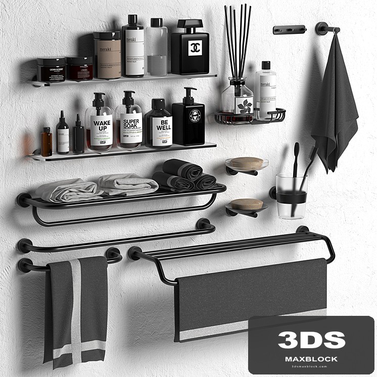 Bathroom accessories set INDA