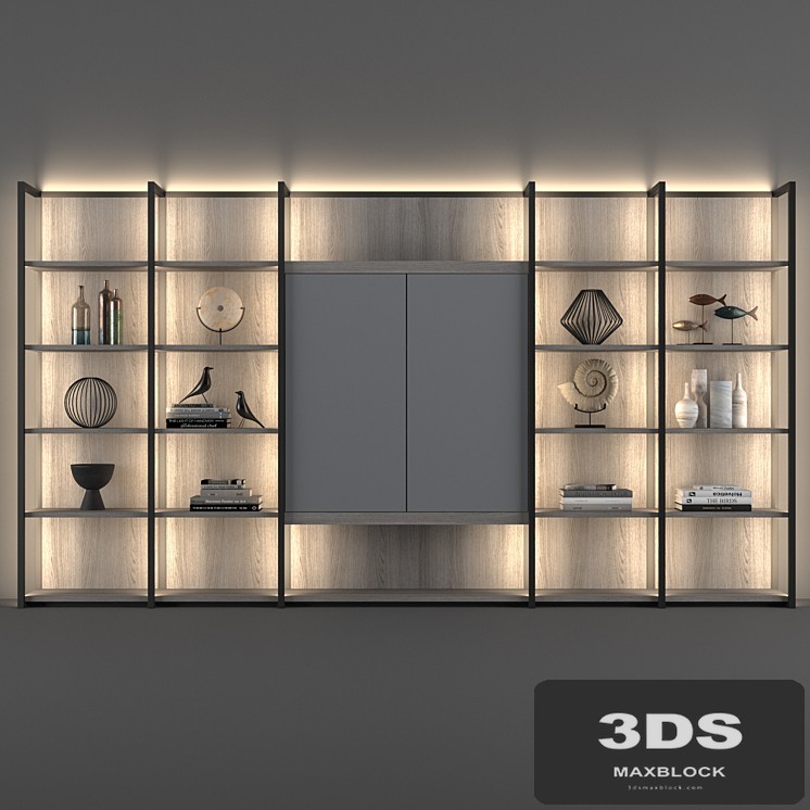 Natevo Continuum bookcase (Flou)
